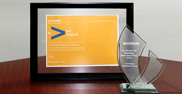 Award from Accenture